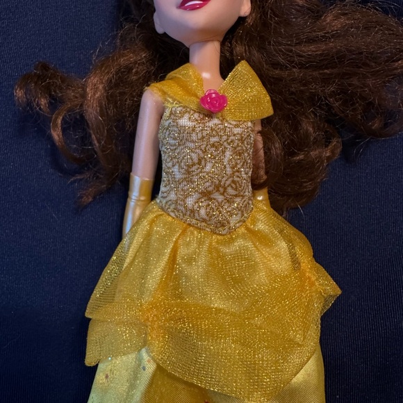 Disney Princess Belle Dress/Costume Size Small with matching Disney Doll - Picture 11 of 15